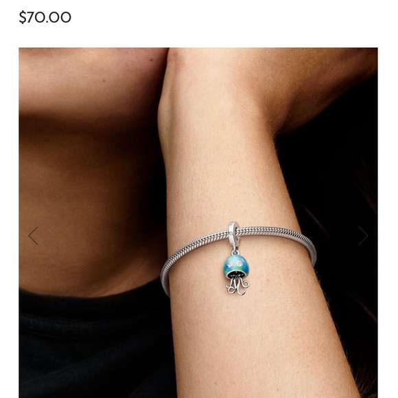 Pandora Color changing Jellyfish dangle charm New bracelet charm - Picture 4 of 4